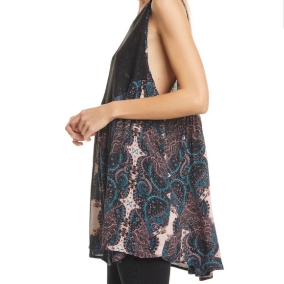 Free People Count Me In Trapeze Lace Mini Dress - Picture 3 of 6